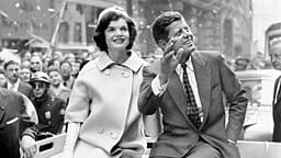 JFK During Parade in Dallas Before Assassination