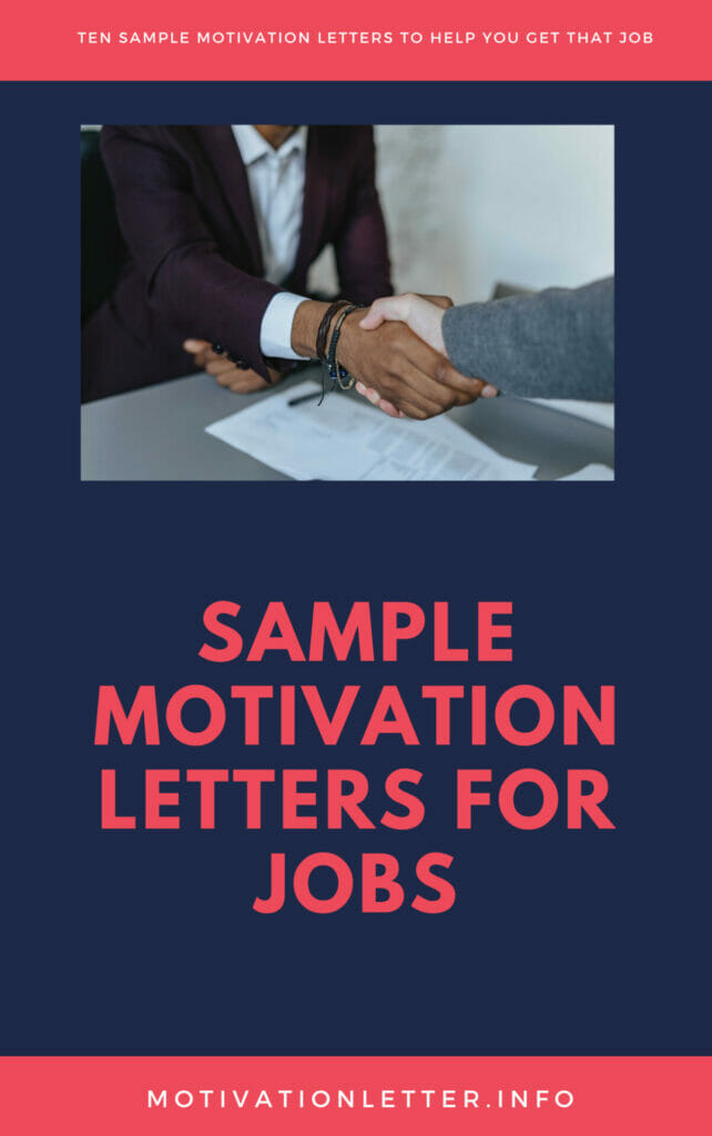 10 Sample Motivation Letters for Job Applications